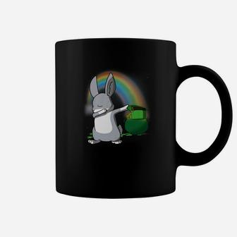 Dabbing Bunny Rabbit Leprechaun St Patricks Day Coffee Mug - Thegiftio UK