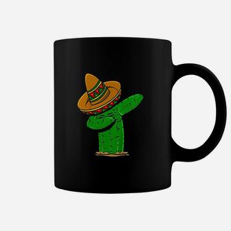 Dabbing Cactus Cinco De Mayo Dance Outfit Coffee Mug | Crazezy DE