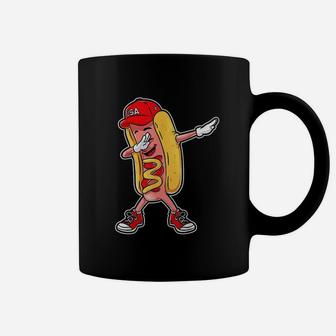 Dabbing Hot Dog Coffee Mug | Crazezy