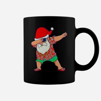 Dabbing Santa, Christmas In July, Summer Xmas Men Kids Boys Coffee Mug | Crazezy DE