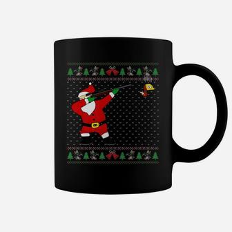Dabbing Santa Duck Hunting Ugly Xmas Sweater Hunter Gift Coffee Mug | Crazezy