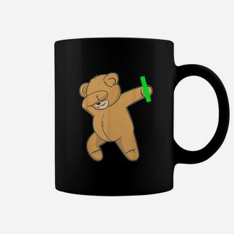 Dabbing Teddy Bear Coffee Mug | Crazezy CA