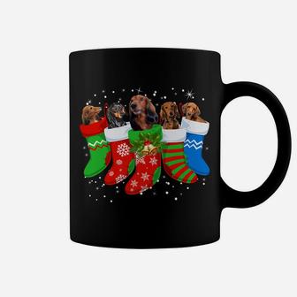 Dachshund Christmas Shirt Dachshund Dog Cute Socks Xmas Gift Coffee Mug | Crazezy