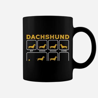 Dachshund Shirt For Women Men Funny Mom Dad Gift Dog Lover Coffee Mug | Crazezy AU