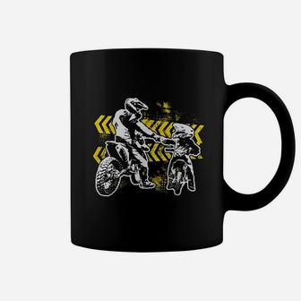 Dad Dirt Bike Rider Motocross Coffee Mug | Crazezy UK