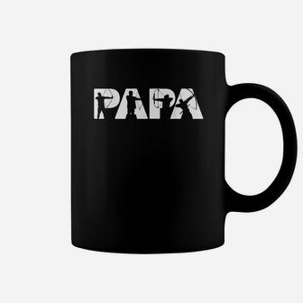 Dad Funny Papa Archery Father Gift Coffee Mug | Crazezy AU