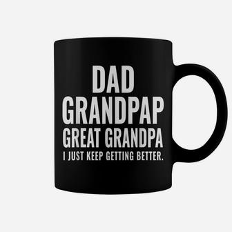 Dad Grandpap Great Grandpa Fathers Day Gift From Grandkids Coffee Mug | Crazezy