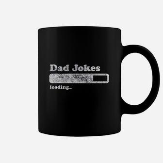 Dad Jokes Loading Funny Fathers Day Papa Coffee Mug | Crazezy UK