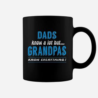 Dad Know A Lot But Grandpas Know Everything Coffee Mug - Thegiftio UK