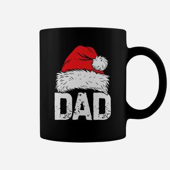 Dad Santa Christmas Family Matching Pajamas Papa Xmas Gifts Coffee Mug | Crazezy