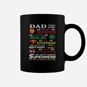 Dad Shirt Superhero Dad Shirt Coffee Mug - Thegiftio