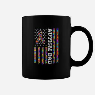 Dad Vintage Usa Flag Coffee Mug | Crazezy UK