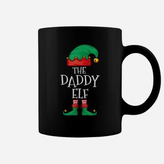 Daddy Elf Family Christmas Daddy Dad Father Elf Sweater Men Coffee Mug | Crazezy AU