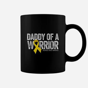 Daddy Of A Warrior Childhood Coffee Mug | Crazezy DE