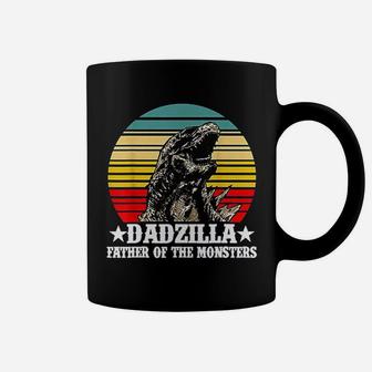 Dadzilla Father Of The Monsters Dinosaur Coffee Mug | Crazezy