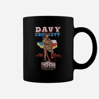 Davy Crockett Texas Alamo Cowboy Vintage Souvenir Coffee Mug | Crazezy DE