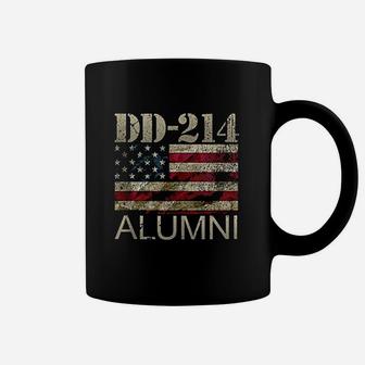 Dd-214 Army Alumni Vintage American Flag Coffee Mug | Crazezy