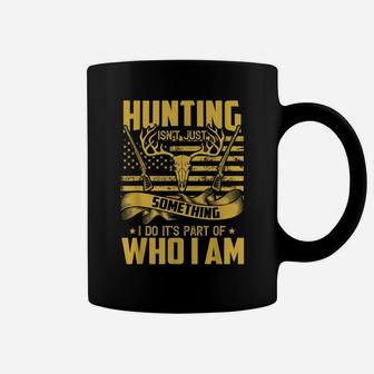 Deer Elk Buck Hunting Hunter Dad Gift Coffee Mug | Crazezy