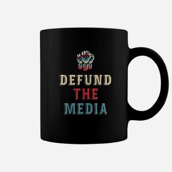 Defund The Media Coffee Mug | Crazezy