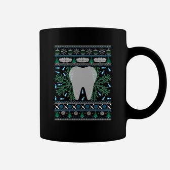Dental Hygienist Ugly Christmas Sweatshirt Funny Holiday Coffee Mug | Crazezy