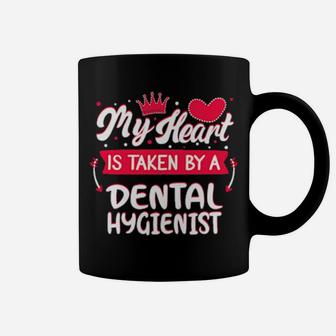 Dental Hygienist Valentines Day Coffee Mug - Monsterry