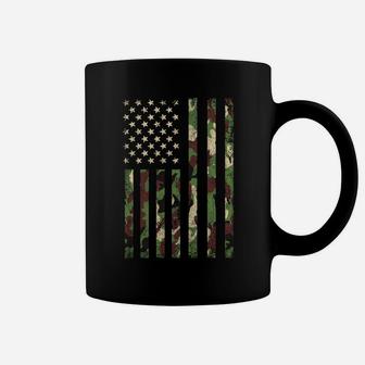 Desert Camo American Flag Military Tactical Camouflage Usa Coffee Mug | Crazezy
