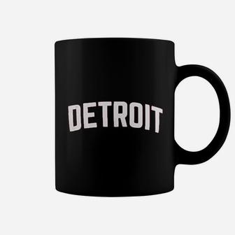 Detroit Classic Retro City Coffee Mug - Thegiftio UK