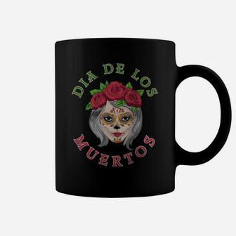 Dia De Los Muertos | Day Of The Dead Vintage Sweatshirt Coffee Mug | Crazezy