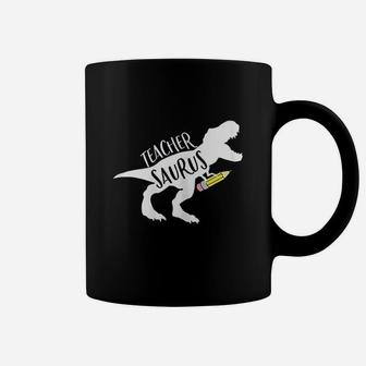 Dinosaur Teacher Teachersaurus Rex Funny Dino Gift Coffee Mug | Crazezy UK