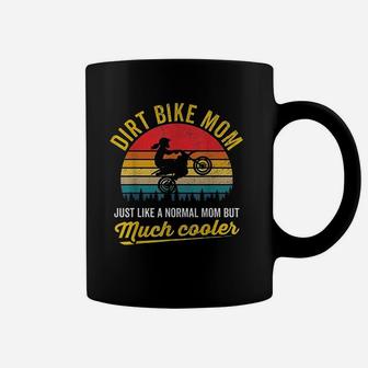 Dirt Bike Mom Mother Rider Biker Coffee Mug | Crazezy