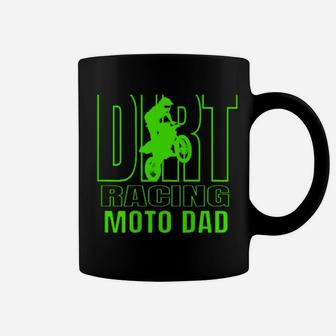 Dirt Racers Dad Dirt Bike Racing Motocross Dad Coffee Mug - Monsterry DE