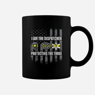 Dispatcher Protecting The Three Coffee Mug | Crazezy UK