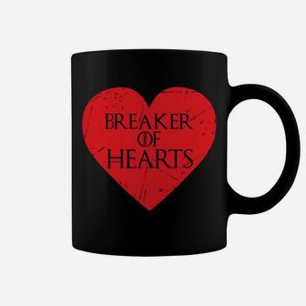 Distressed Breaker Of Hearts Valentines Day Coffee Mug - Thegiftio UK