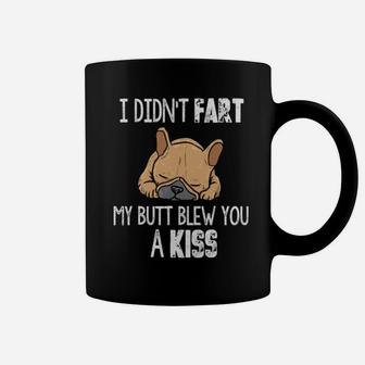 Distressed Funny French Bulldog Dog For People Coffee Mug - Monsterry UK