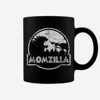 Distressed Funny Mother's Day Gift Momzilla Birthday For Mom Coffee Mug | Crazezy