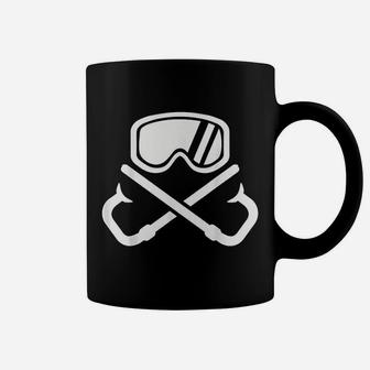 Diving Goggles With Crossed Snorkels Coffee Mug - Thegiftio UK