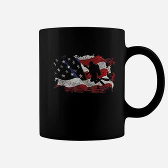 Diving Usa Flag Coffee Mug - Thegiftio UK