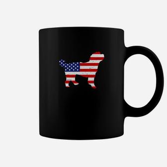 Dog Bernedoodle 4Th Of July American Flag Dog Father Coffee Mug - Monsterry