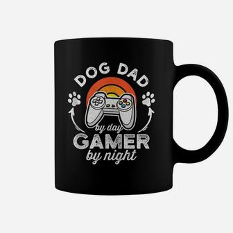 Dog Dad By Day Gamer By Night Coffee Mug | Crazezy