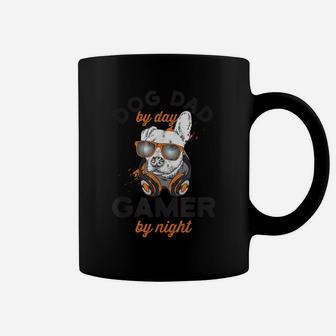 Dog Dad By Day Gamer By Night Gaming Coffee Mug | Crazezy