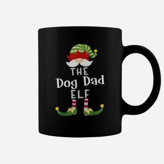 Dog Dad Elf Group Christmas Funny Pajama Party Coffee Mug | Crazezy DE