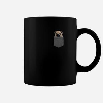 Dog In Your Pocket Pug Coffee Mug | Crazezy AU