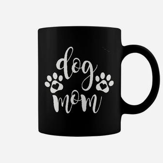Dog Mom Dog Paw Coffee Mug | Crazezy