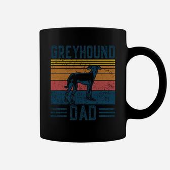 Dog | Italian Greyhound Papa - Vintage Greyhound Dad Coffee Mug | Crazezy