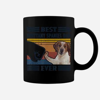 Dog Vintage Best Brittany Spaniel Dad Ever Father's Day Coffee Mug | Crazezy