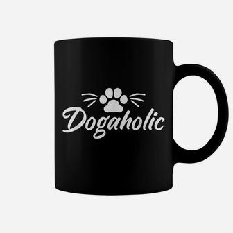 Dogaholic Dog Owner Pet Lover Paw Woof Animal Rescue Coffee Mug | Crazezy CA