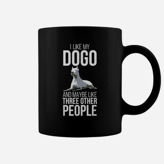 Dogo Argentino Dog Pet Love Rescue Retro Men Women Bark Coffee Mug | Crazezy AU