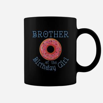Donut Brother Of The Birthday Girl Coffee Mug | Crazezy UK