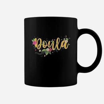 Doula Floral Baby Birthing Companion Midwife Doula Gift Coffee Mug | Crazezy