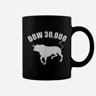 Dow 30,000 Market Bull Coffee Mug - Thegiftio UK